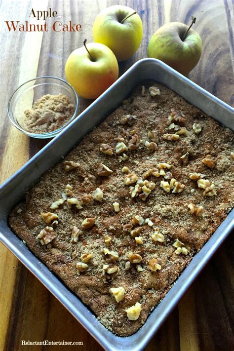 Apple Walnut Cake