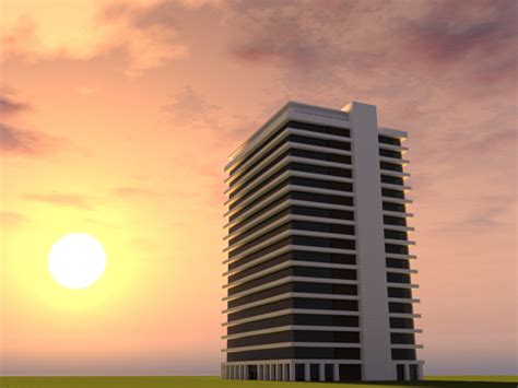 Modern Apartment Building 3 Bytheskyrocket Minecraft Map