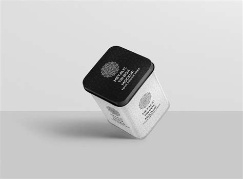 Premium Psd Tin Box Mockup