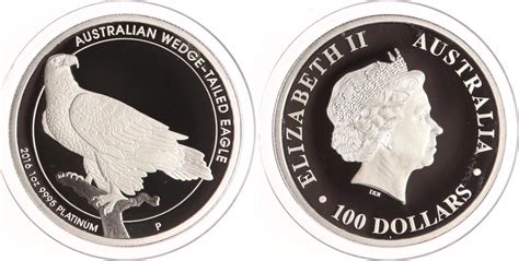 Australien Dollars Australian Wedge Tailed Eagle Polierte