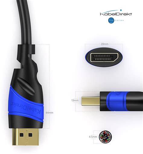 KabelDirekt DisplayPort 7 5m 4K 60 Hz TOP Series AX STORE