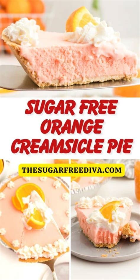 Sugar Free Orange Creamsicle Pie The Sugar Free Diva