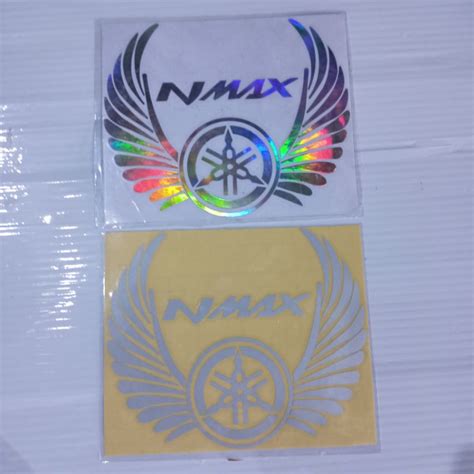 Jual Stiker Cutting Sayap Logo Yamaha Nmax Nmax Visor Sticker Yamaha