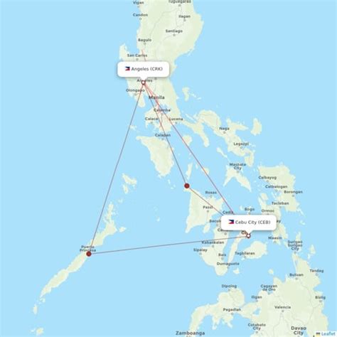 Cebu Pacific Routes 2025 Map With All Flights Flight Routes