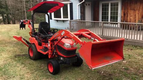 Woods Bh6000 Backhoe On A Kubota Bx2660 Youtube