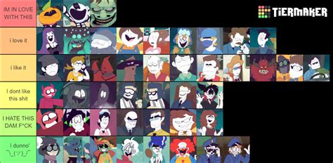 Spooky Month Characters D Strebers Rehearsal Update Tier List