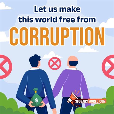 Anti Corruption Slogans - Slogans World