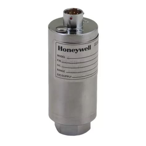 Model Z Pressure Transducers Honeywell