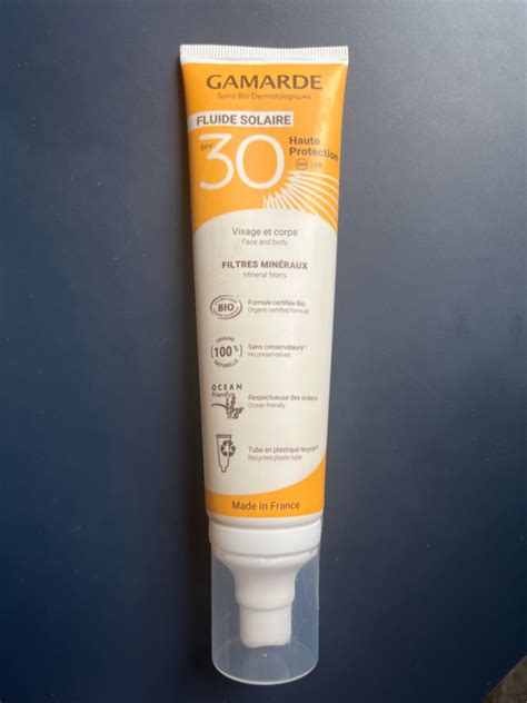 Gamarde Fluide Solaire Visage Et Corps Spf Ml Inci Beauty