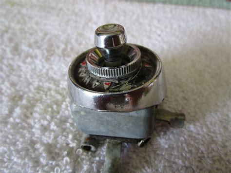 1955 1956 Ford Power Seat Switch And Bezel Ebay