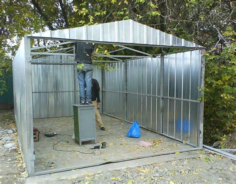 Железный гараж своими руками чертежи (48 фото) - фото - картинки и ...