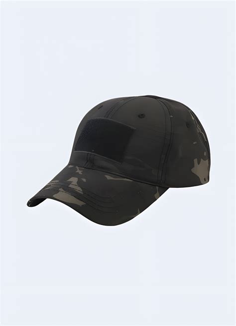 Black Tactical Cap – Techwear Australia