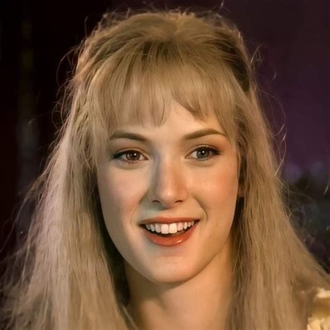 Winona Ryder Winona Ryder Beautiful Blonde Winona Forever