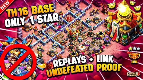 Immortal Th War Base Link With Replays Only Star Town Hall Cwl