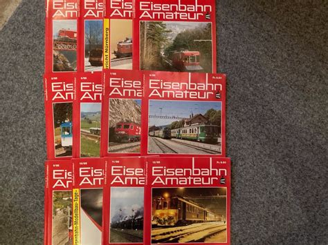 Eisenbahn Amateur Kompletter Jahrgang 1995 Kaufen Auf Ricardo