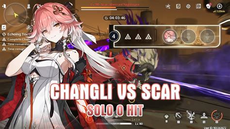 Changli Vs Scar Solo Hit Tower Of Adversity Youtube