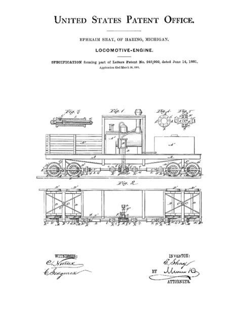 Shay Locomotive #1