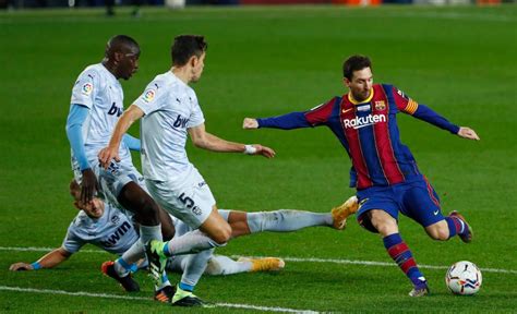 Lionel Messi equals Pelé’s 643 club goals, Barça held by Valencia – The ...