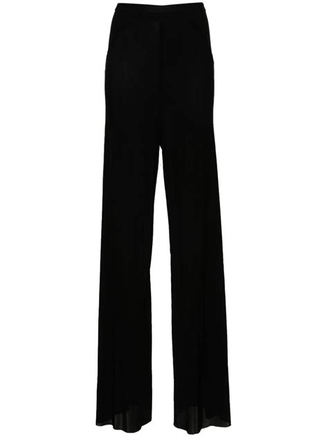 Rick Owens Jumbo Wide Leg Trousers Black Farfetch