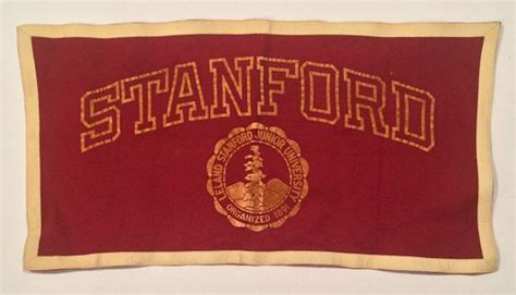 Circa S Stanford University Flocked Felt Banner By Chicago Pennant