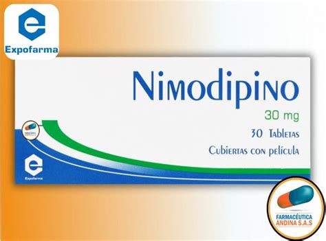 Nimodipino Mg Caja X Tabletas Expofarma