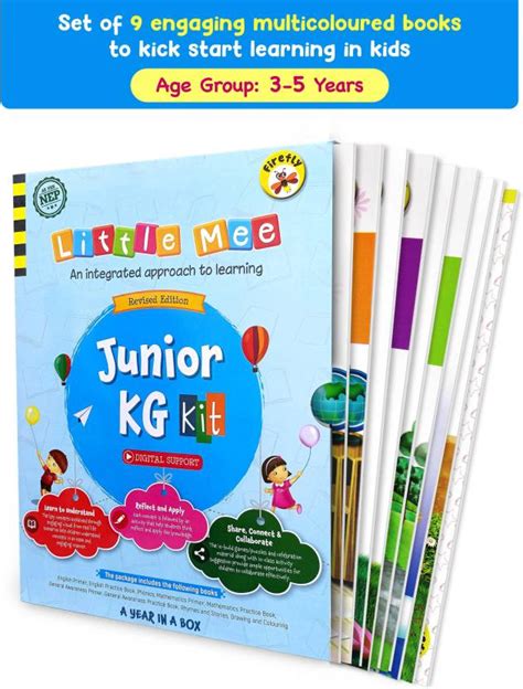 Little Mee Junior Kg Kit Lkg Books Preschool Learning For English