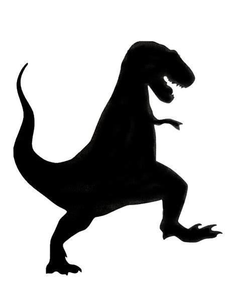 Items similar to Vinyl Wall Art Silhouette "T-Rex Dinosaur" 24"x12" on Etsy