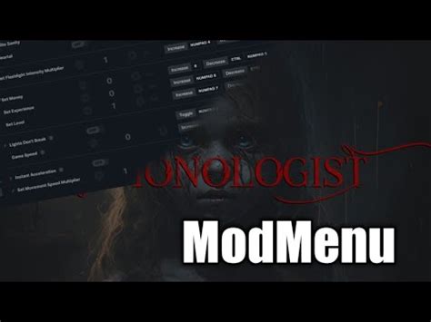 Demonologist Mod Menu Money Cheat Works Youtube