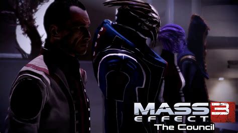 Mass Effect 3 The Council Youtube