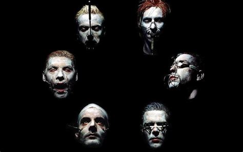 Rammstein Band Members Faces Horror Hd Wallpaper Pxfuel