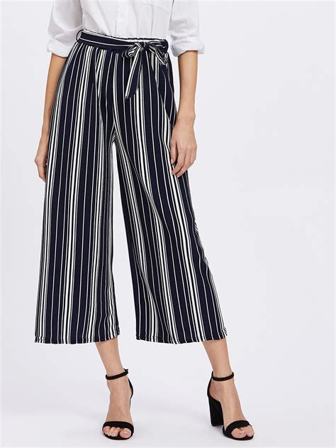 Self Tie Waist Striped Pants Artofit