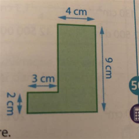 50 Calculer L Aire De La Figure Ci Contre 2 Cm 3 Cm 4 Cm 9 Cm Cest