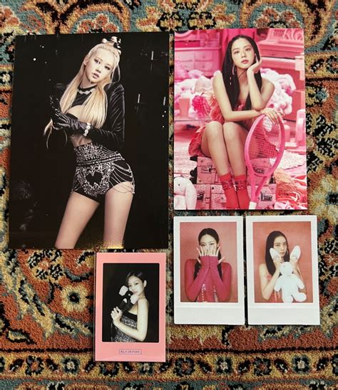 WTT Blackpink Born Pink Photocard Inclusions Hobbies Toys