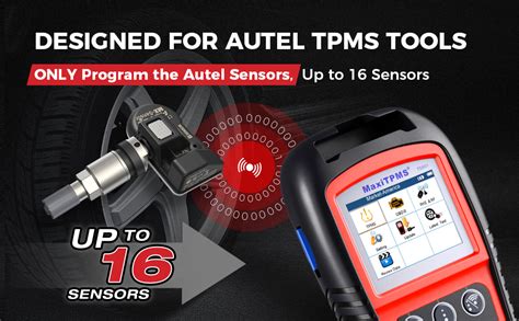 Autel Capteur TPMS 1 capteur MX Sensor 315 MHz Valve métallique 433