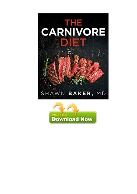 The Carnivore Diet Shawn Baker Pdfcoffee Com