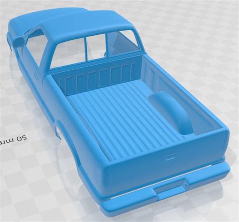 Chevrolet S10 Single Cab 1994 3d Model Stl 3d Printable Shop