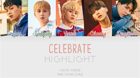 Highlight Celebrate Han Rom Eng Color Coded Lyrics Youtube