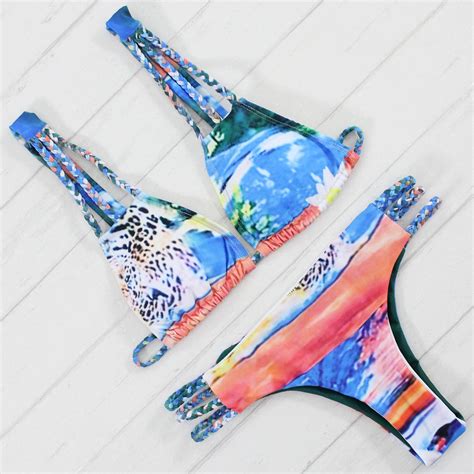 Sexy Brazilian Bikini 2017 Biquini Bathing Suit Swim Suit Maillot De Bain Beach Wear Swimwear