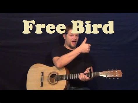 Freebird Lynyrd Skynyrd Easy Strum Guitar Lesson Licks How To Play