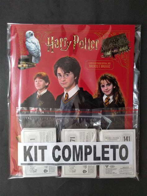 Album De Figurinhas Harry Potter Antologia Completo E Para Colar