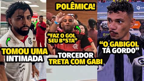 P L Mica Gabigol Toma Enquadr Forte De Torcedor Ap S Derrota Do