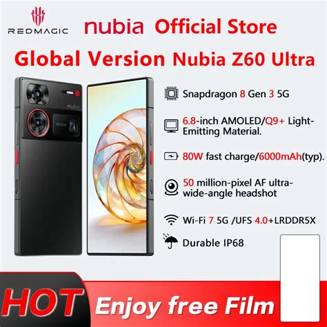 Nubia Tel Fono Inteligente Z Ultra Q Versi N Global Smartphone Con