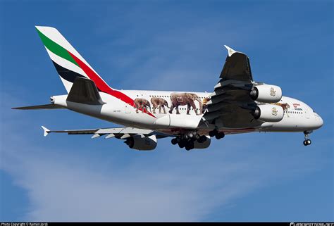 A6 EEI Emirates Airbus A380 861 Photo By Ramon Jordi ID 662135