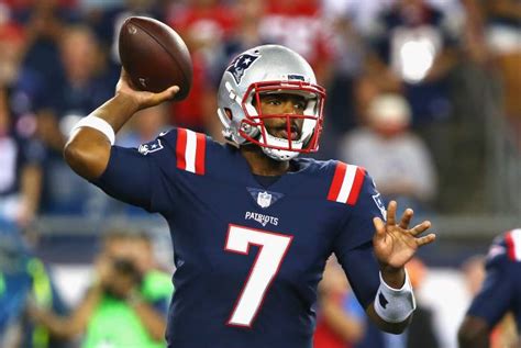 Jacoby Brissett Reacts To Patriots Drafting Drake Maye The Spun