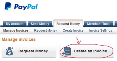 How To Create Paypal Invoice Create And Send An Online Invoice On Paypal