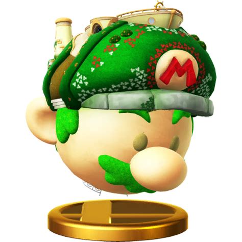 File SSB4TrophyStarshipMario Png Super Mario Wiki The Mario Encyclopedia