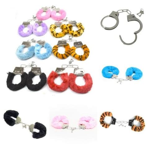 Plush Furry Flurry Restraints Handcuffs Soft Steel Cuffs Stag Hen Party