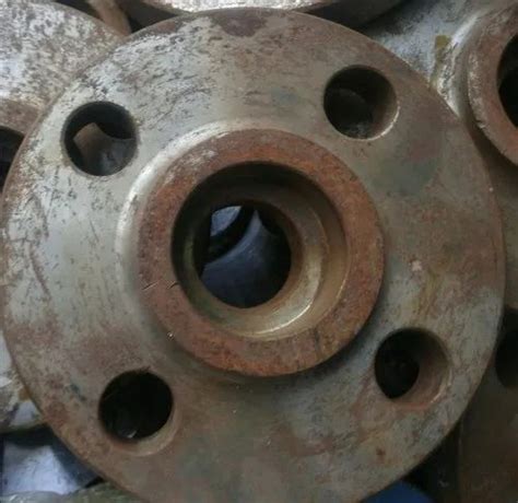 Round ASTM A105 SS Flanges For Industrial Size 5 10 Inch ID