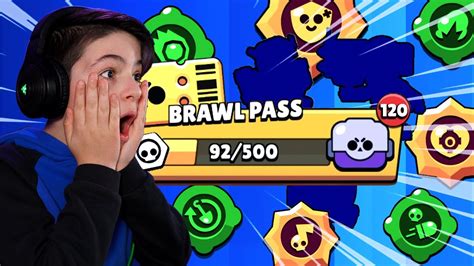 Full Brawl Pass Opening Pe Contul Unui Abonat Brawl Stars Youtube