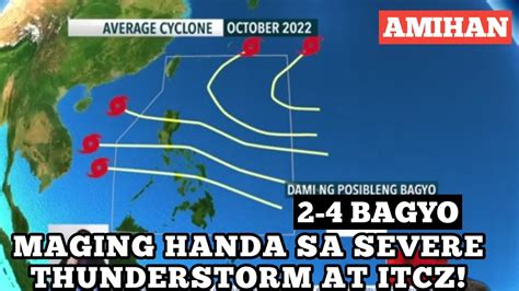 BAGYO NA MABUBUO PAGHANDAAN OCTOBER 1 2022 WEATHER UPDATE TODAY PAGASA